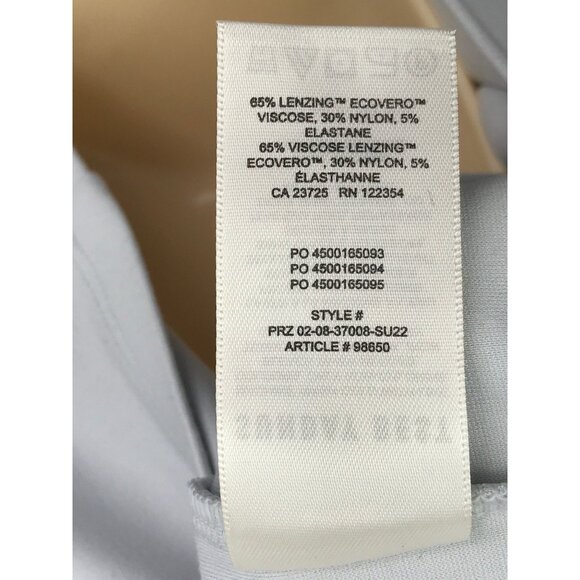 Aritzia Sunday Best Aubrey Halter Dress Light Gray Medium NEW - Picture 8 of 8